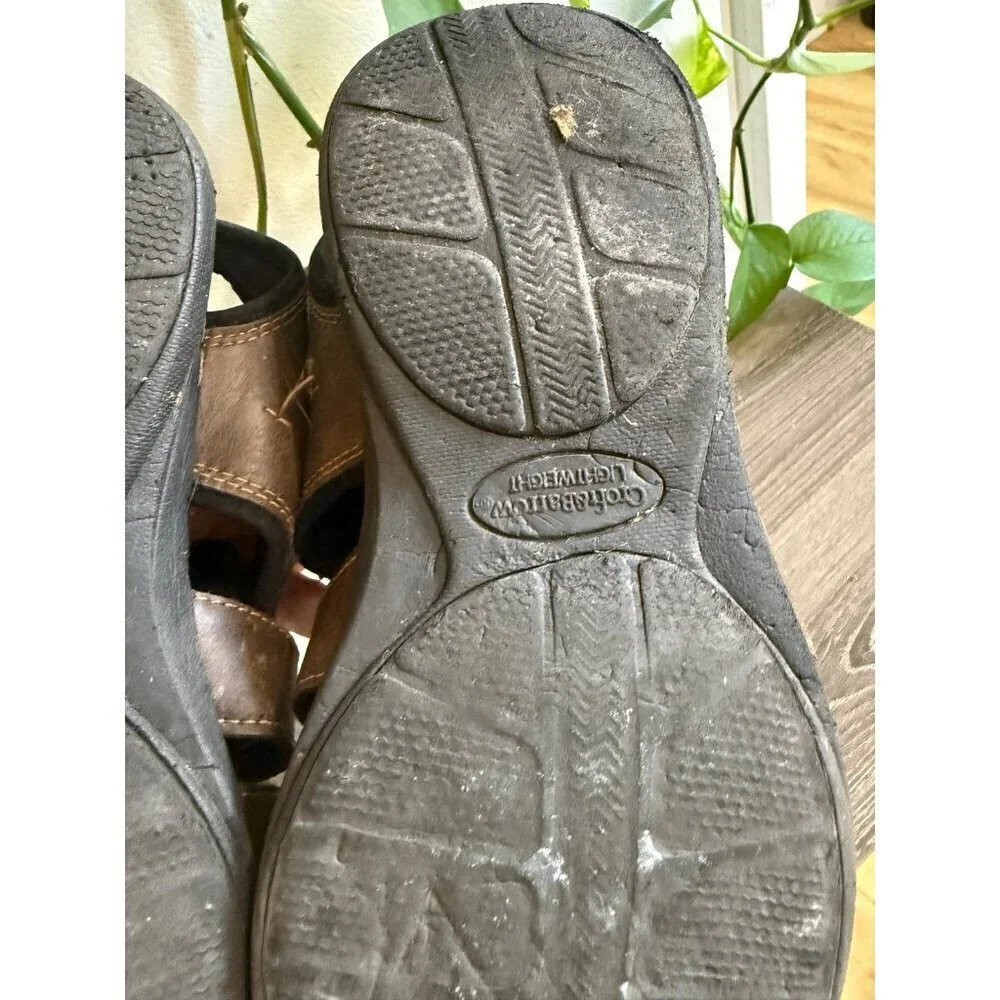Croft & Barrow Brown Fisherman Sandals – Men’s Size 8